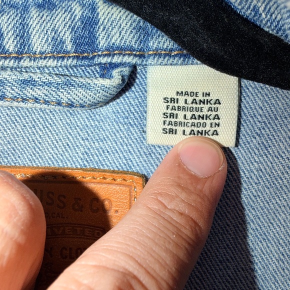 Levi's Light Blue Denim Jacket - Picture 7 of 7